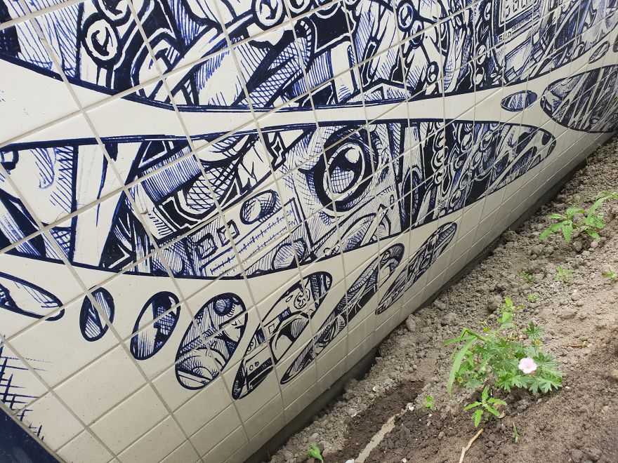 My Delft Blue Bionic Bic Pen Thrash Tiles On Biggest Skatepark In Amsterdam