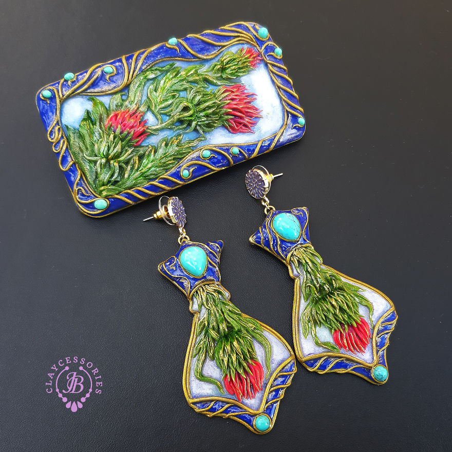 My Jewelry In Art Nouveau Style My Jewelry In Art Nouveau Style