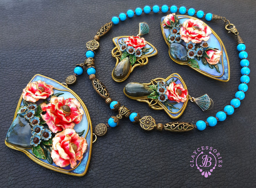 My Jewelry In Art Nouveau Style