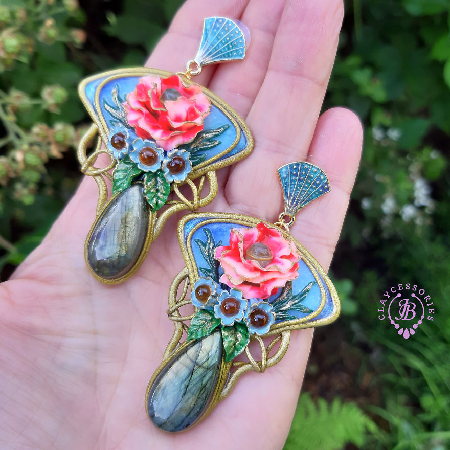My Jewelry In Art Nouveau Style