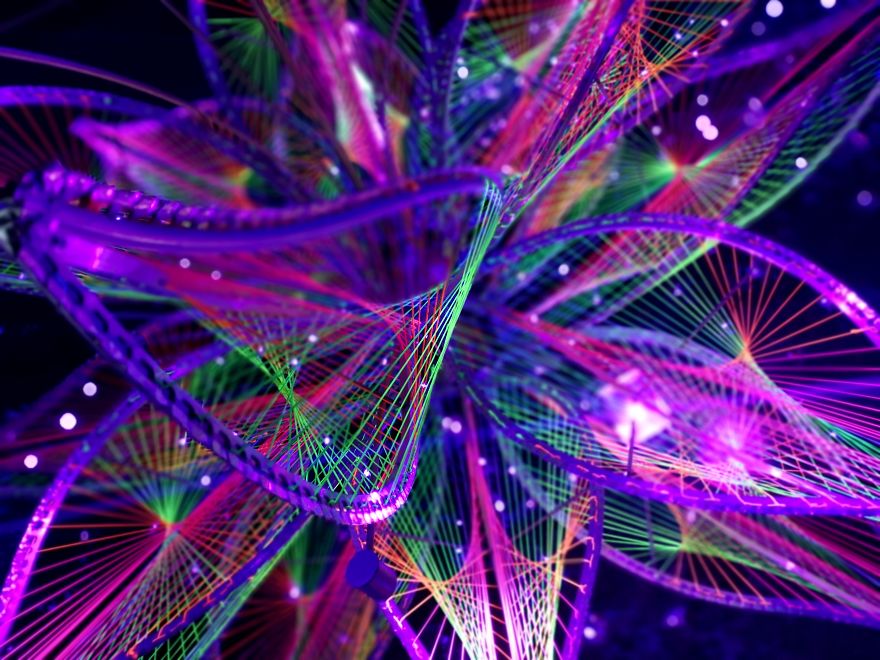 We Created A Conceptual Space Project Using Lights Called 'DecodetheCode' (40 Pics)