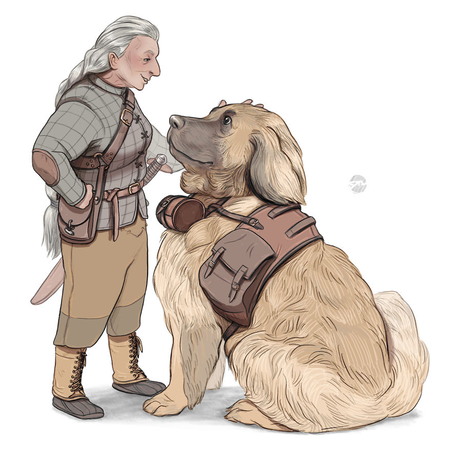 I Draw Warrior-Women With Different Body-Types