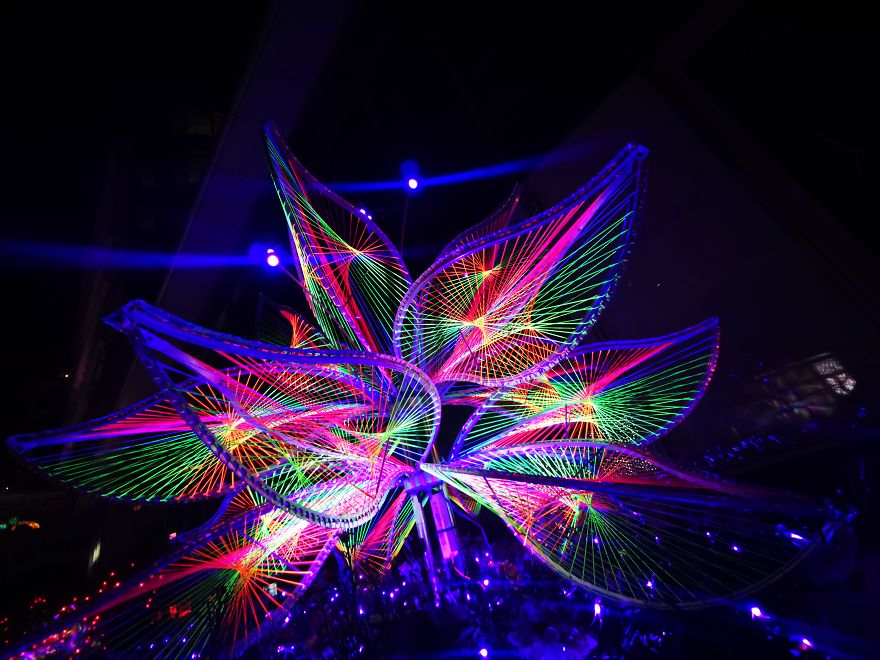 We Created A Conceptual Space Project Using Lights Called 'DecodetheCode' (40 Pics)