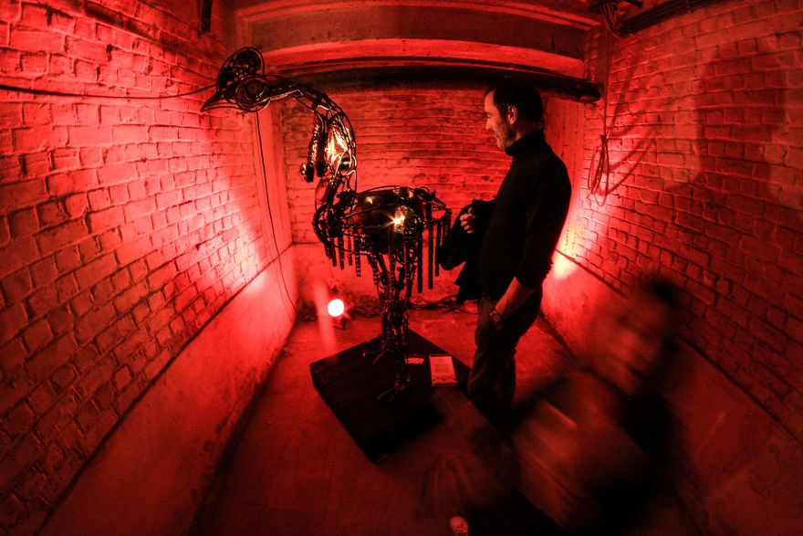 I Made This Sculptures Only From Recycled Metal Scrap