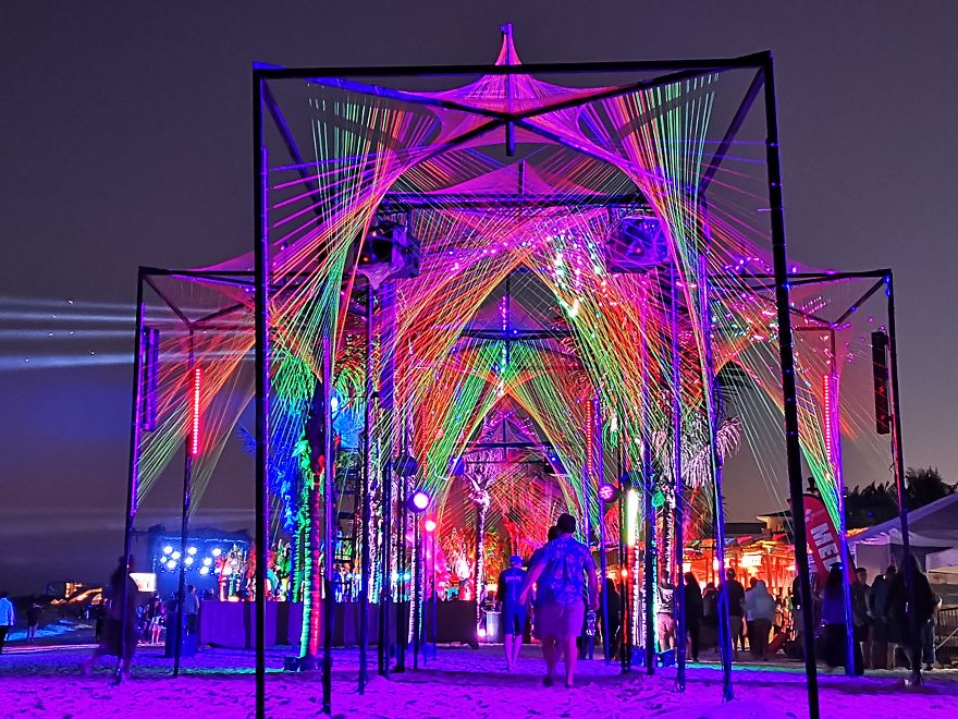 We Created A Conceptual Space Project Using Lights Called 'DecodetheCode' (40 Pics)