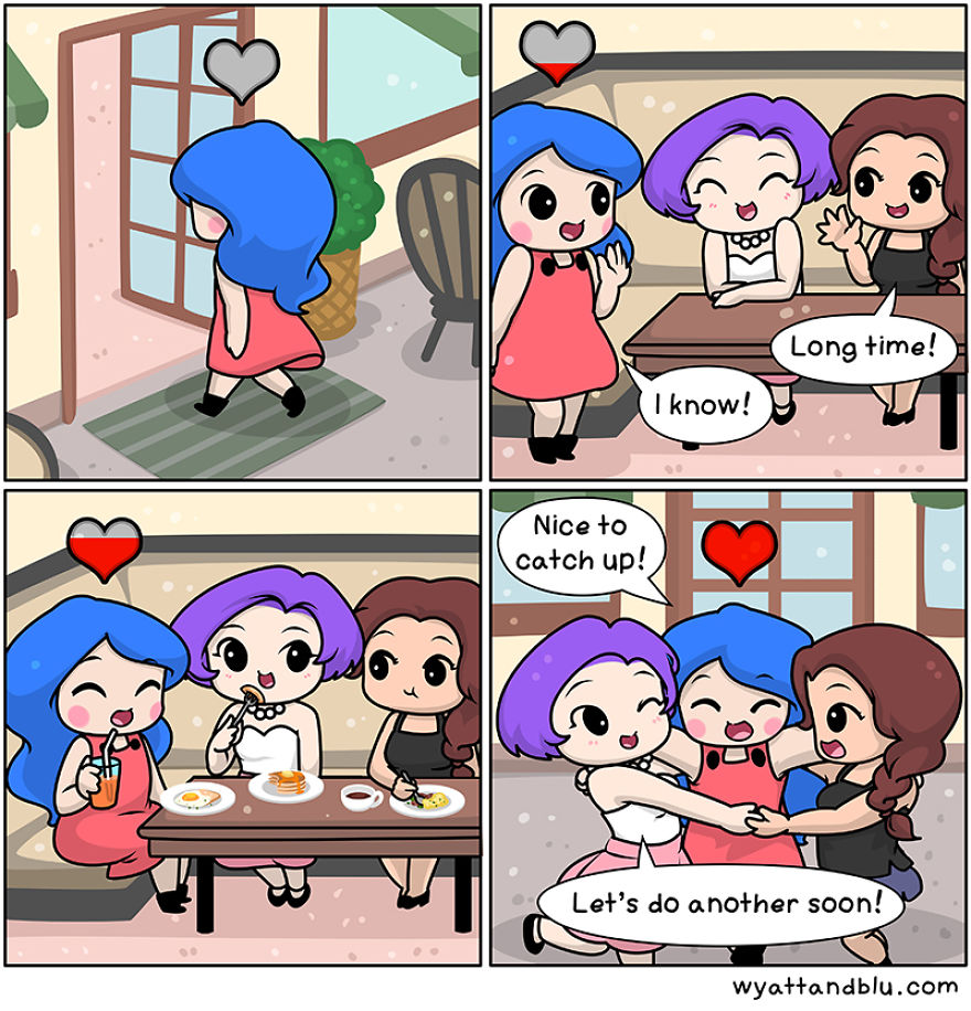 30 Wholesome & Funny Comics Of A Couple During Lockdown