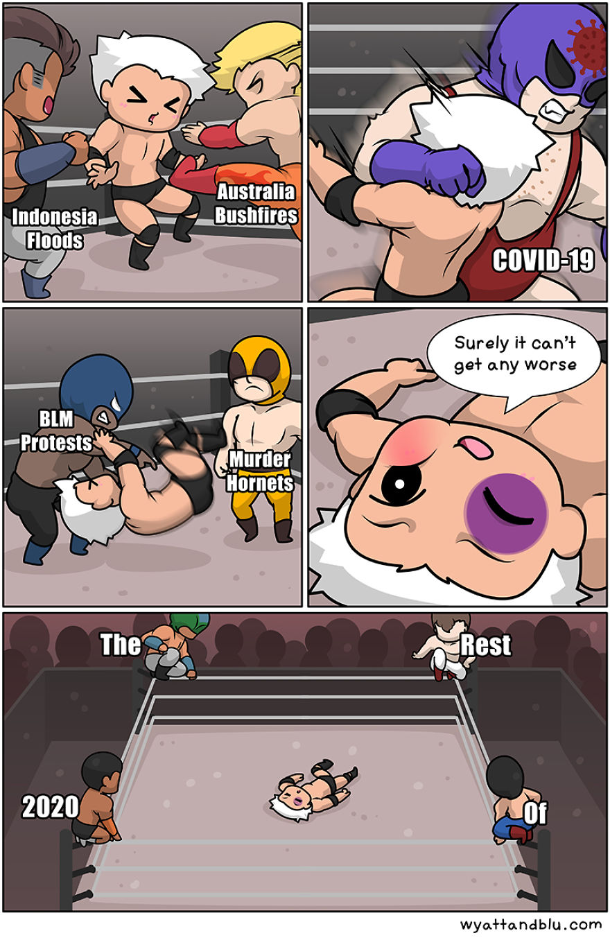 30 Wholesome & Funny Comics Of A Couple During Lockdown