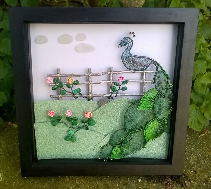 Since I Started Working With Wire, I Had Lots Of Favourite Makes But This Peacock Is So Far The Coolest One For Me