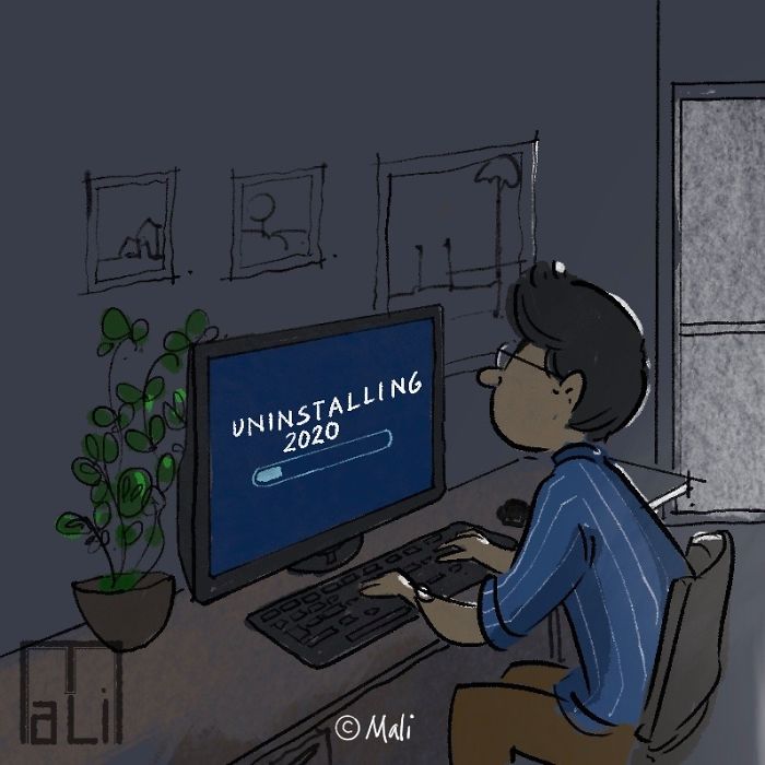 My 16 Illustrations Show That It's Okay To Laugh During The Pandemic My 16 Illustrations Show That It's Okay To Laugh During The Pandemic