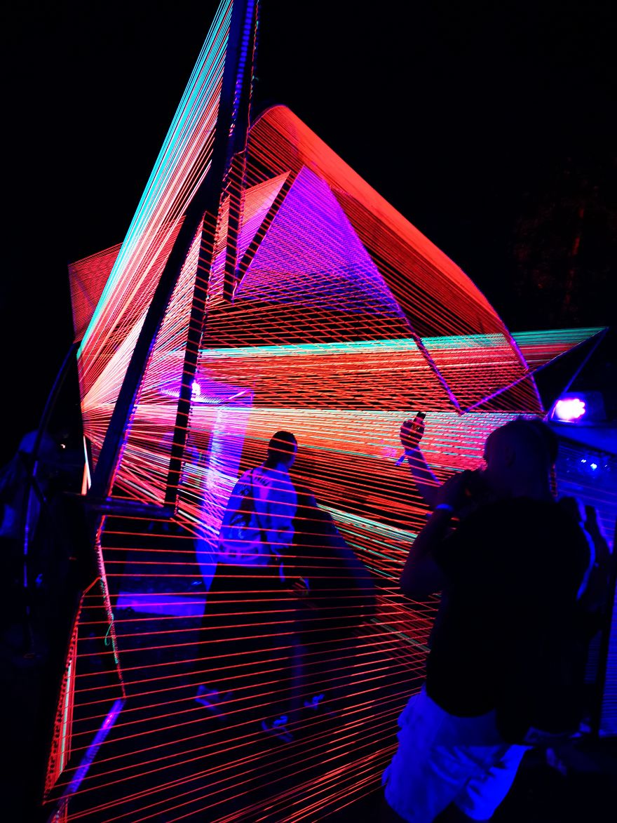 We Created A Conceptual Space Project Using Lights Called 'DecodetheCode' (40 Pics)