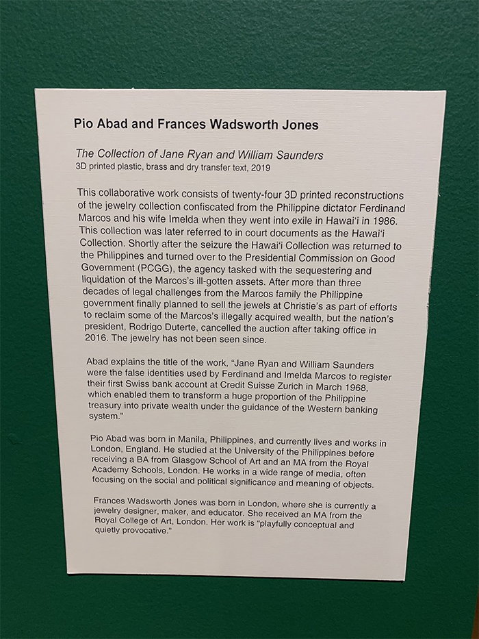 This Exhibition Exposes The True Worth Of The Jewelry Collection Of A Corrupt First Lady Of The Philippines And It's Infuriating This Exhibition Exposes The True Worth Of The Jewelry Collection Of A Corrupt First Lady Of The Philippines And It's Infuriating