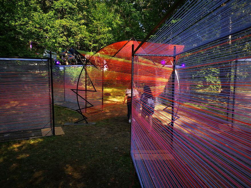 We Created A Conceptual Space Project Using Lights Called 'DecodetheCode' (40 Pics)