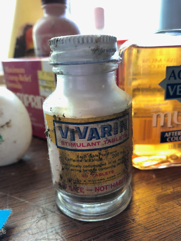 Family Found Strange 40 Y.O. 'Treasure' In Their Wall That Had Piled Up Through A Secret Hole In Their Cabinet