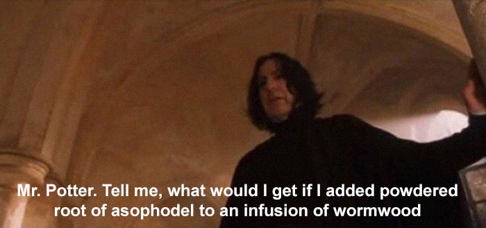 This Harry Potter Detail Is Probably Well Known But Has Always Fascinated Me. An “Asphodel” Is A Flower From The Lily Family Meaning “My Regrets Follow You To The Grave”. And Wormwood Means “Absence”. So Snape Was Literally Saying “I Bitterly Regret Lily’s Death”