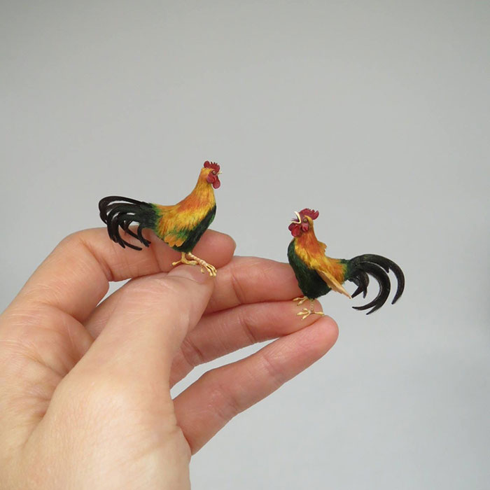 Tiny-Dollhouse-Animals-Miniatures-Fanni-Sandor