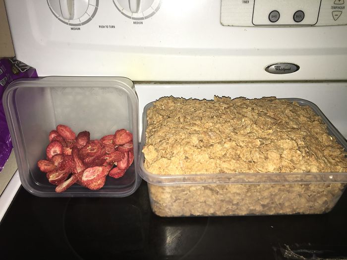 Comparison Between The Ratio Of Strawberries To Cereal In 2 Boxes Of Special K