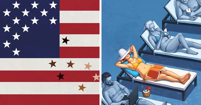 My 40 New Illustrations That Show What’s Wrong With Our Society