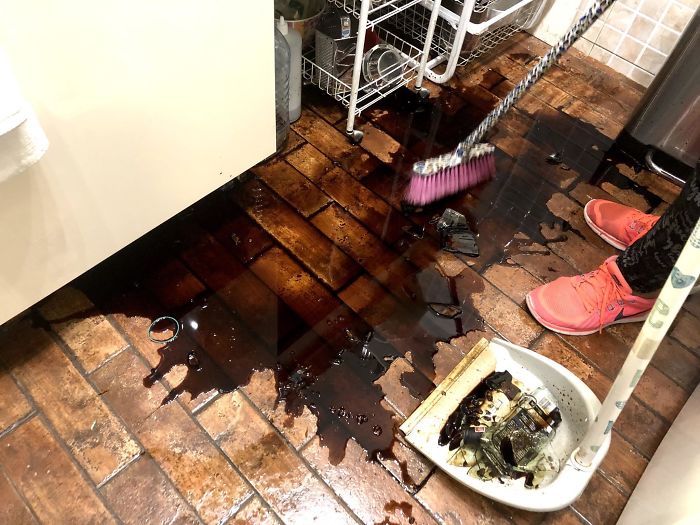 Just Wanted Some Balsamic Vinegar On My Salad