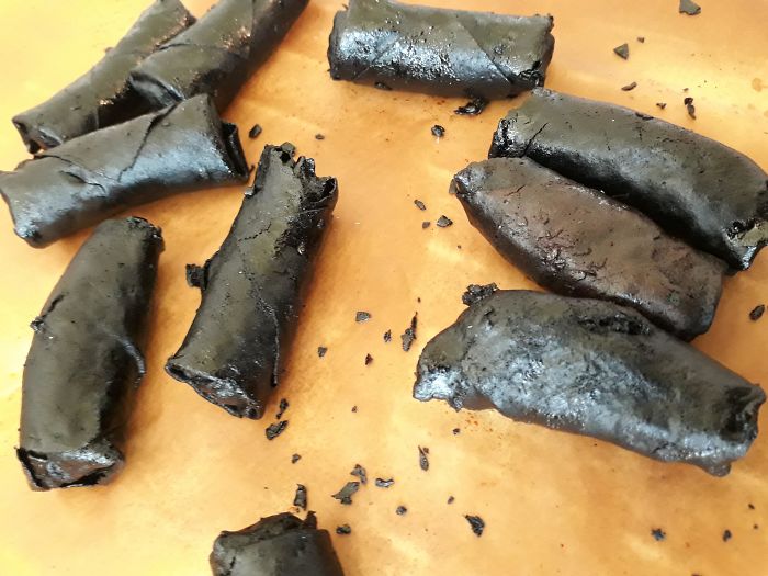 Spring Rolls A La Coal