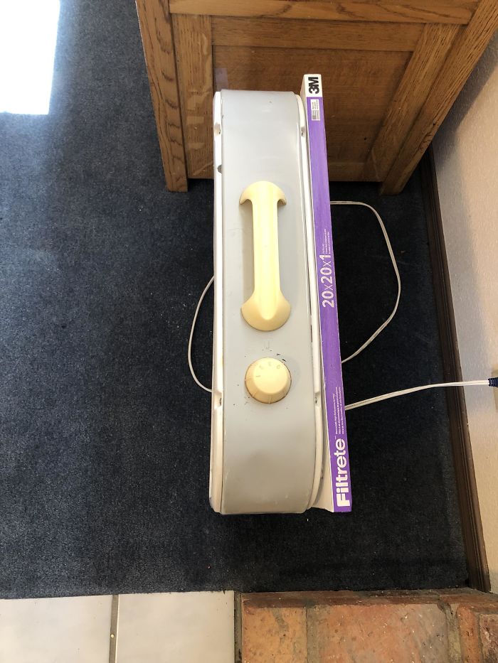 If You Want An Air Purifier But Only Have $39, Slap A 20x20x1 Filter On The Back Of A Box Fan