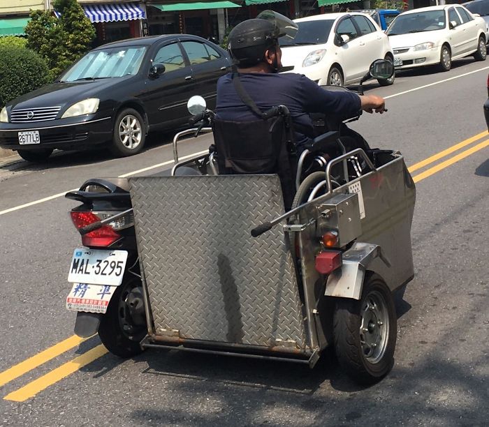 Motorcycle For Disabled