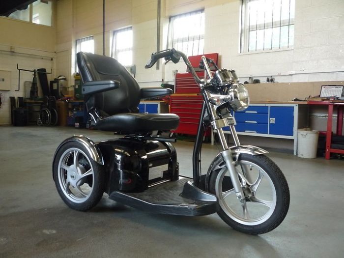 I Adapt Cars For Disabled People For A Living, A Guy Rocked Up On This Beast Today