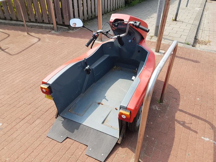 This Scooter For People In A Wheelchair