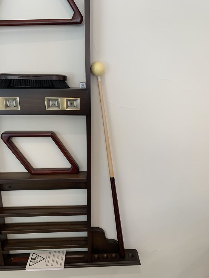 Cue Ball Attached To Pool Cue?