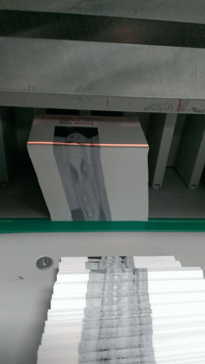 Look What Happened When I Cut A Stack Of The Same Picture