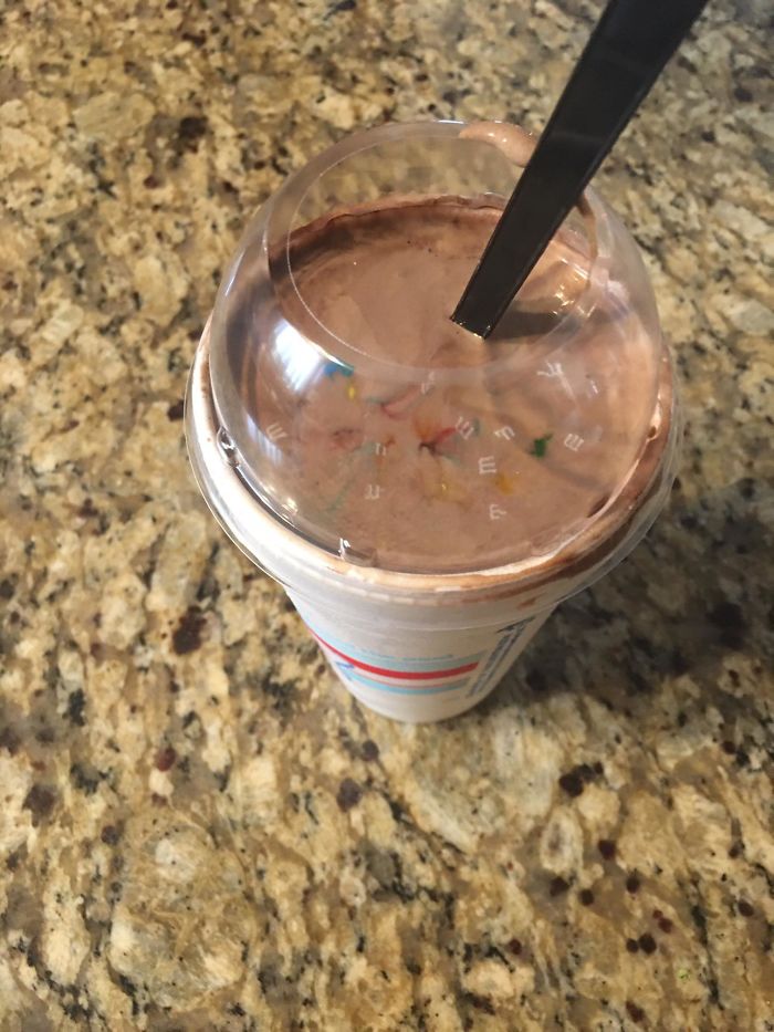 My M&Ms Sank But The Ms Stayed Behind