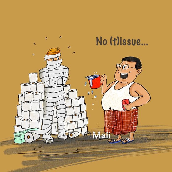 My 16 Illustrations Show That It's Okay To Laugh During The Pandemic My 16 Illustrations Show That It's Okay To Laugh During The Pandemic