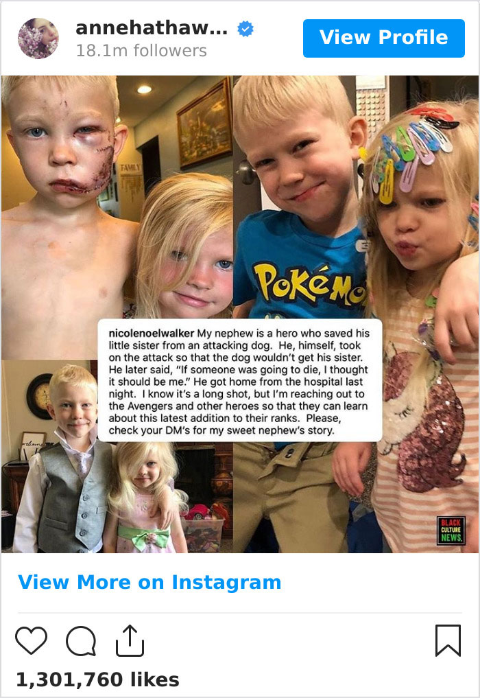 6-Year-Old Superhero Saves Sister From Dog Attack, Gets 90 Stitches And Praise From The Avengers 6-Year-Old Superhero Saves Sister From Dog Attack, Gets 90 Stitches And Praise From The Avengers