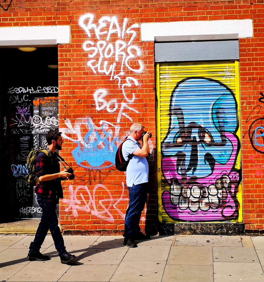 I Capture Street Art Walking Around London
