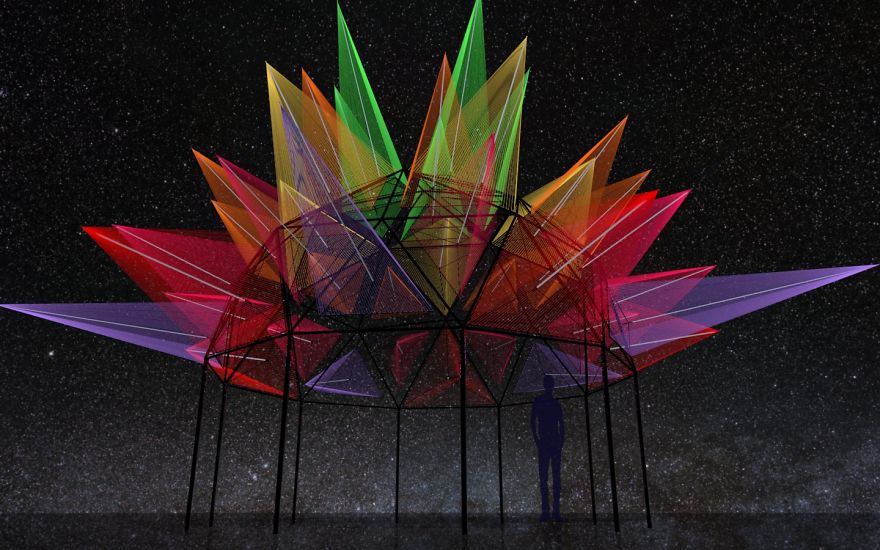 We Created A Conceptual Space Project Using Lights Called 'DecodetheCode' (40 Pics)