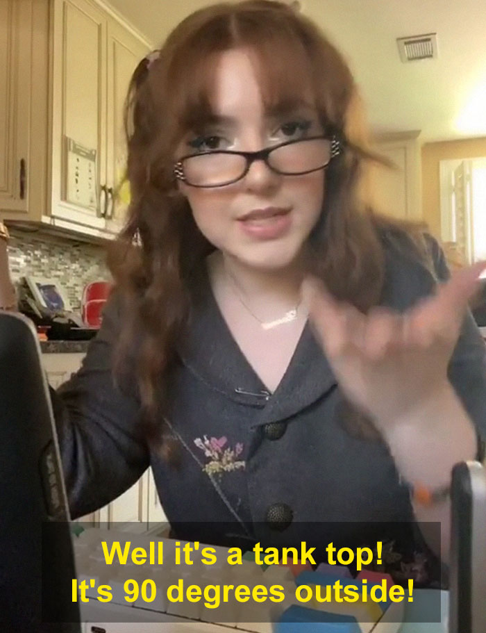 Woman Shows How Sexist School Dress Codes Are On TikTok, Where She Acts As The Hero All Girls Need Woman Shows How Sexist School Dress Codes Are On TikTok, Where She Acts As The Hero All Girls Need