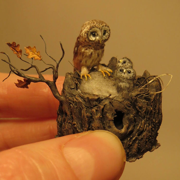 Tiny-Dollhouse-Animals-Miniatures-Fanni-Sandor