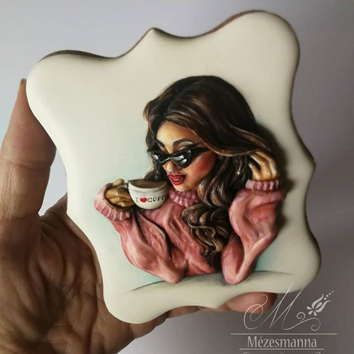 Hungarian Chef Turns Cookies Into Works Of Art; And Your Pet Can Be Honored In One Of Them