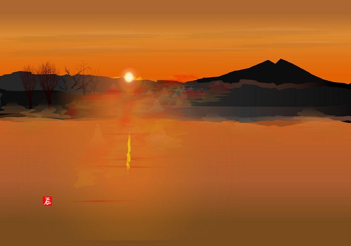 80-Year-Old Man Masters Excel To Create Amazing Paintings (19 Pics)