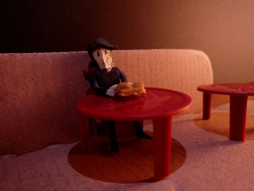 Makeshift Pizza Place