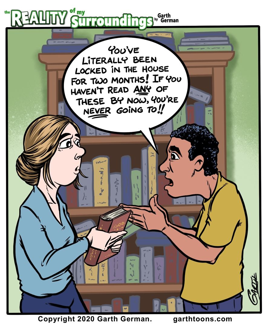 Books Are Socially Acceptable Hoarding