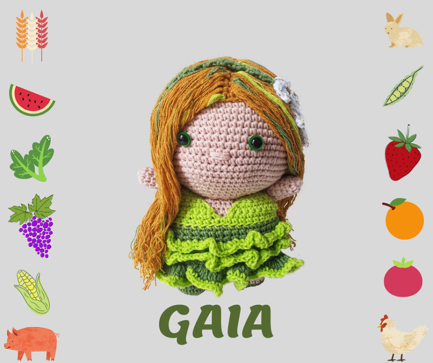 I Combine My Two Hobbies: Greek Mythology And Crochet I Combine My Two Hobbies: Greek Mythology And Crochet