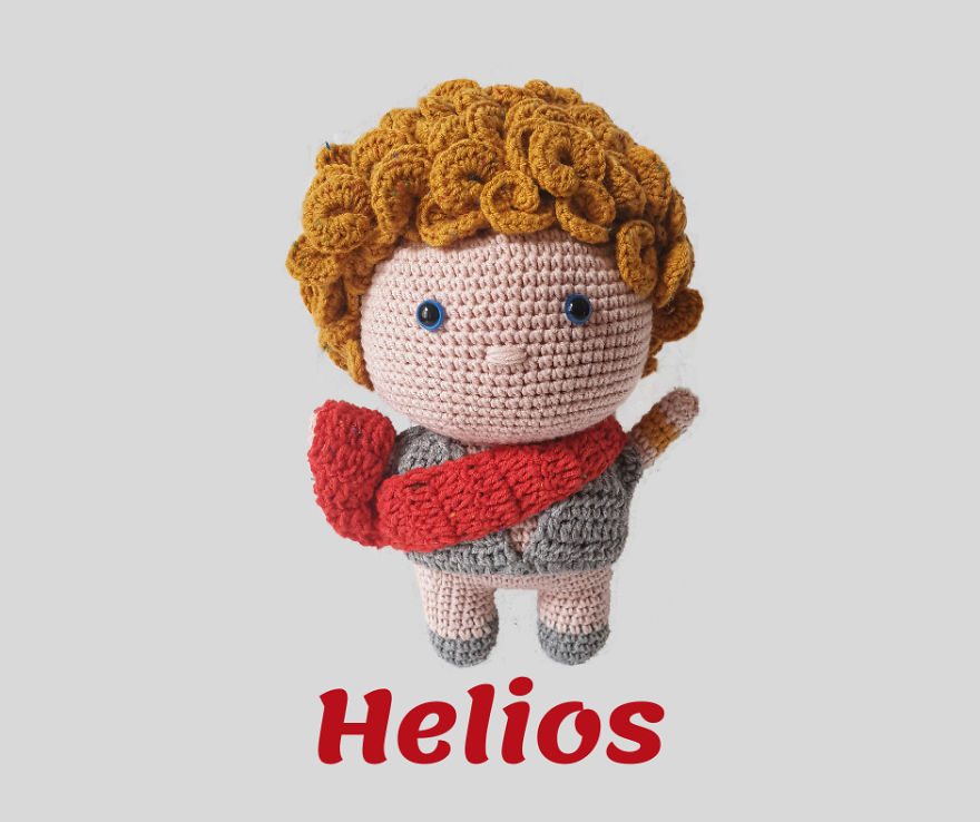 I Combine My Two Hobbies: Greek Mythology And Crochet