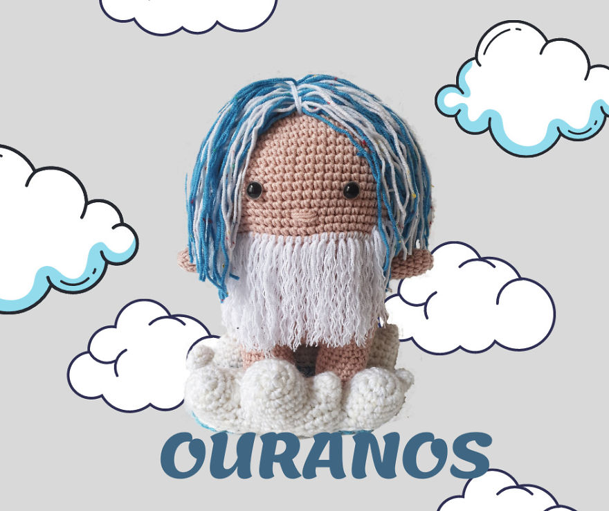 I Combine My Two Hobbies: Greek Mythology And Crochet I Combine My Two Hobbies: Greek Mythology And Crochet