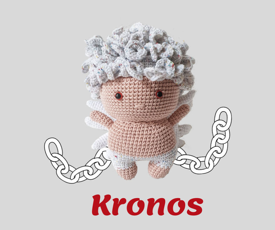 I Combine My Two Hobbies: Greek Mythology And Crochet I Combine My Two Hobbies: Greek Mythology And Crochet