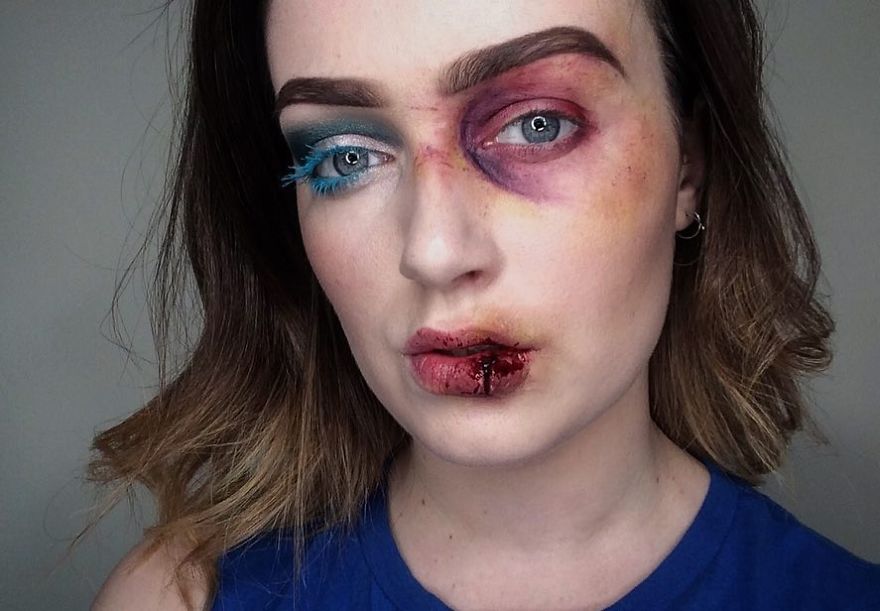 Artist Uses His Face As A Canvas To Paint Our Pop Culture