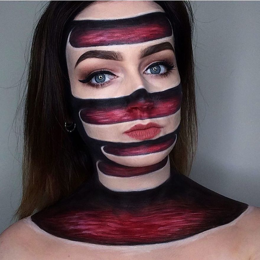 Artist Uses His Face As A Canvas To Paint Our Pop Culture