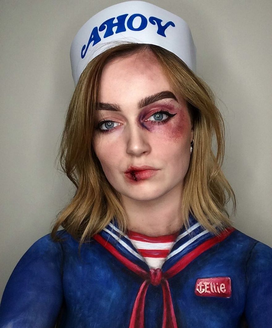 Artist Uses His Face As A Canvas To Paint Our Pop Culture