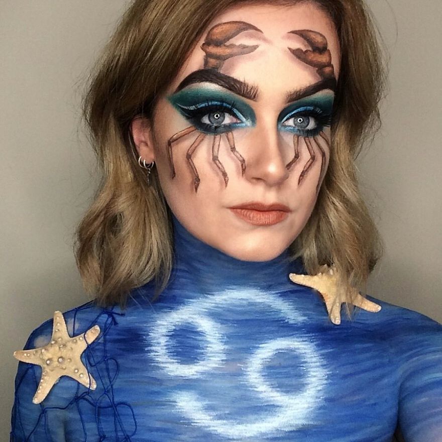 Artist Uses His Face As A Canvas To Paint Our Pop Culture