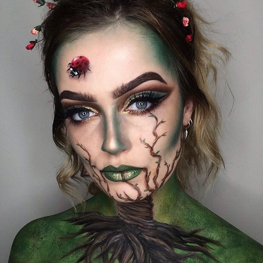 Artist Uses His Face As A Canvas To Paint Our Pop Culture