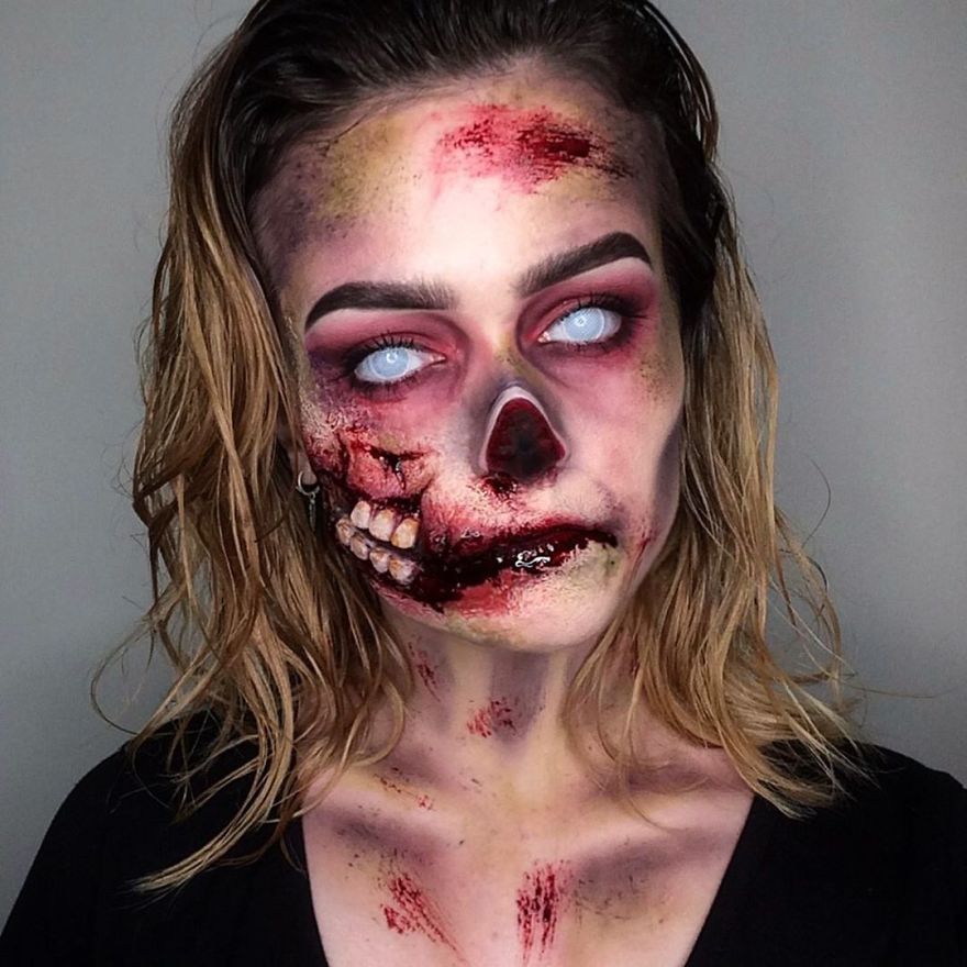 Artist Uses His Face As A Canvas To Paint Our Pop Culture